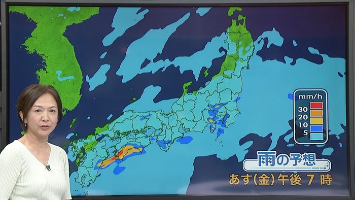 【天気】各地で雨　13日朝は東海や関東にも発達した雨雲