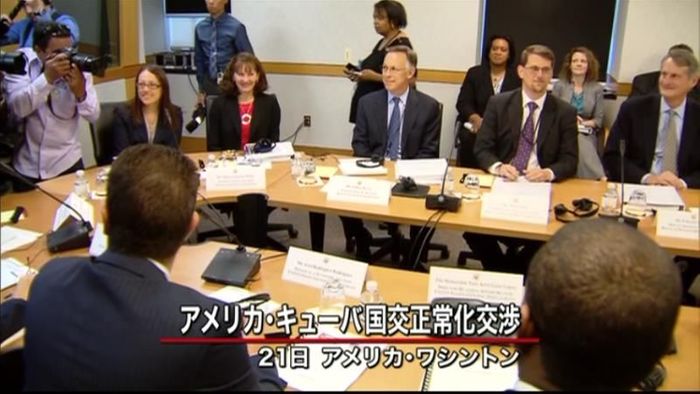 米・キューバ「双方に大使館設置」で進展も
