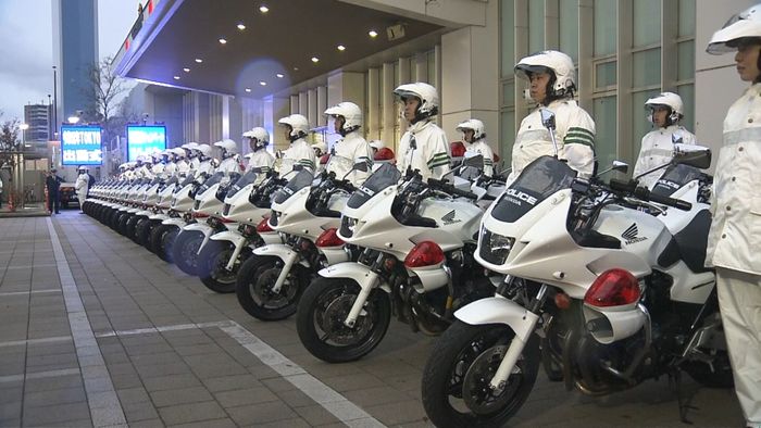 年末に向け 交通安全キャンペーンの出動式