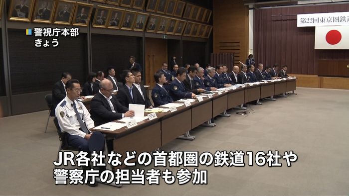 鉄道事業者に“防犯カメラ増設”を要請