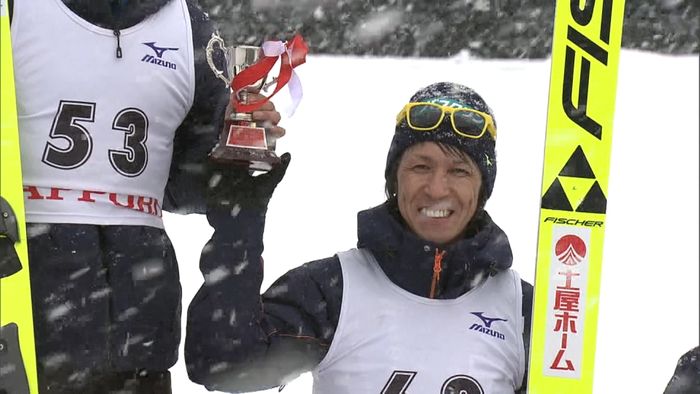 レジェンド・葛西 国内大会で今季初表彰台