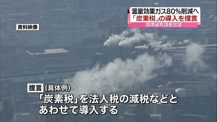 「炭素税」導入など提言 環境省有識者会議