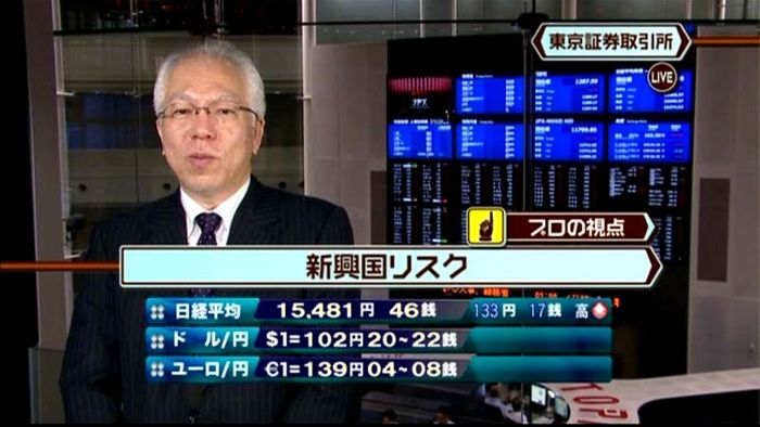 日経平均株価、前日比１４２円高で寄りつき