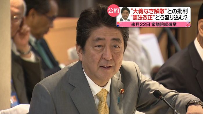衆院選公約 憲法9条“自衛隊明記”検討も