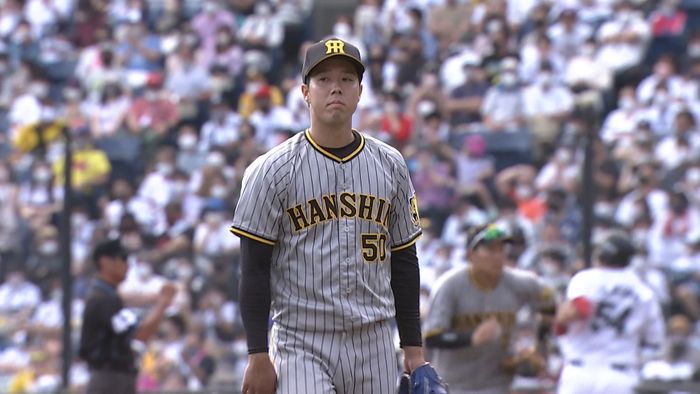 「青柳さん今日も阪神のエースしてる」阪神エース・青柳晃洋 ロッテに流れ渡さず8回無失点