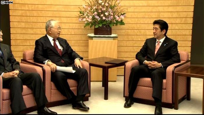 3団体トップら 首相に“早期妥結”訴え