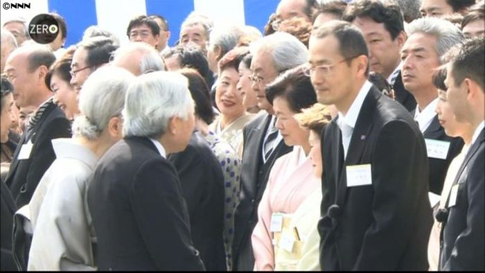 春の園遊会に2000人超 山中伸弥さんも