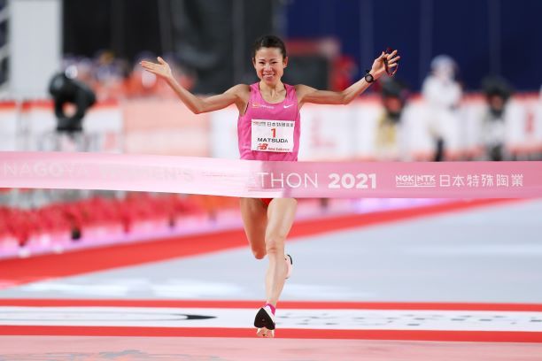 マラソン・松田瑞生 独走優勝も涙