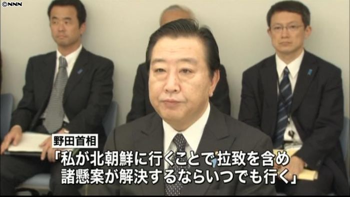 首相、北との拉致問題交渉に前向きな姿勢