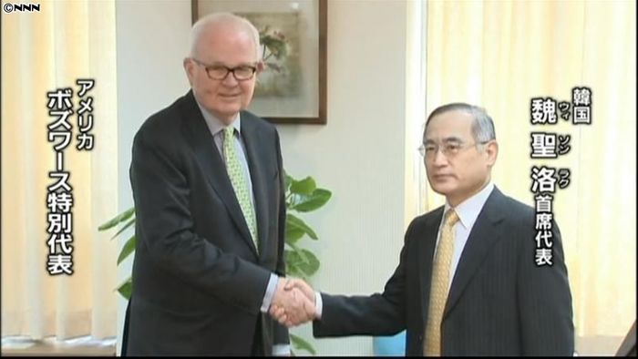 米韓、北朝鮮への食糧支援再開で議論