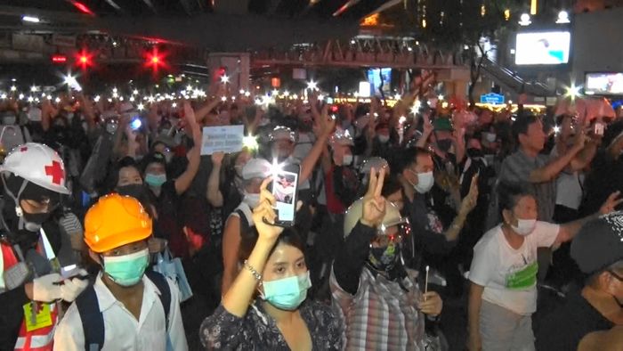 タイの新世代デモ　ＳＮＳ駆使し当局を…