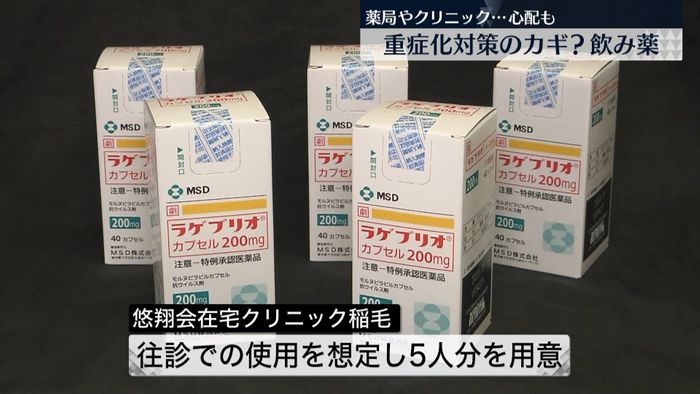 感染急増“飲み薬”早期治療のカギ？現場は