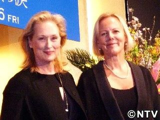 メリル・ストリープ、3年ぶり来日を喜ぶ