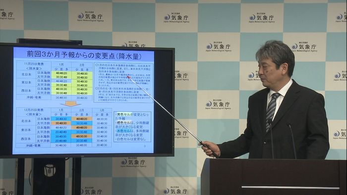 気象庁「3か月予報」雪不足影響より深刻か