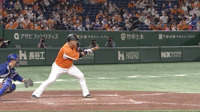巨人 中田プロ初犠打をきっかけに勝ち越し ファンは「これは大きい1点」