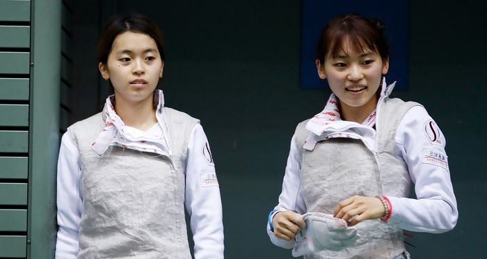 フェンシング界初 東莉央&晟良姉妹で五輪