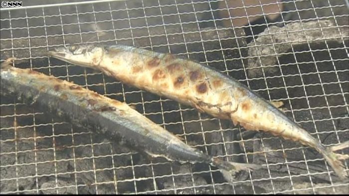秋の味覚をいち早く…さんままつり 宮城