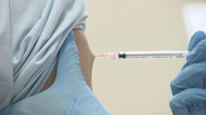 自衛隊中央病院でワクチン接種始まる