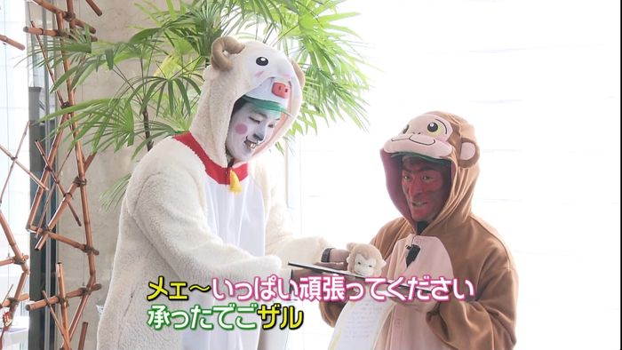 猿ジョイ出来る年に! 羊から猿へ引き継ぎ
