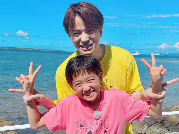 菊池風磨が全力サポート 人気子役“きらりちゃん”、生放送でトライアスロンに挑戦