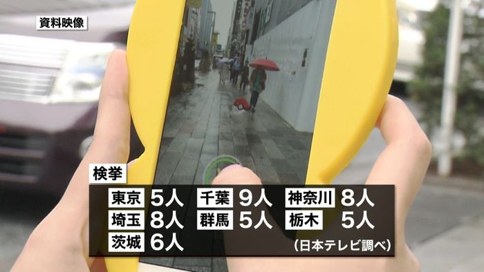 「ポケモンGO」で検挙 全国で増加中