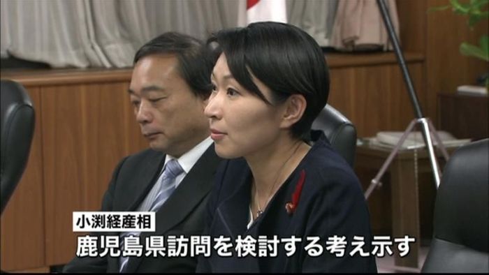 川内原発再稼働、経産相に地元で説明を要請