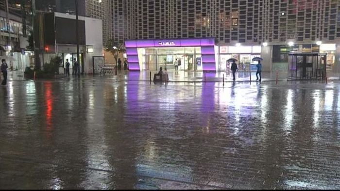 台風 中央・港区の小・中学校、あす休校へ