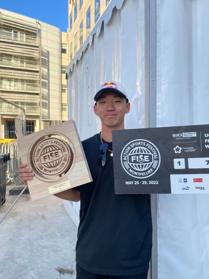 BMX ワールドカップで優勝!中村輪夢選手が新技について語る
