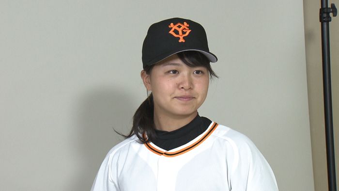 島野愛友利巨人入り「希望を与える選手に」