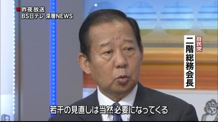 新国立競技場 二階総務会長「見直し必要」
