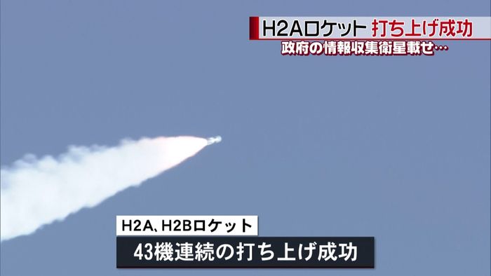 H2Aロケット 打ち上げ成功
