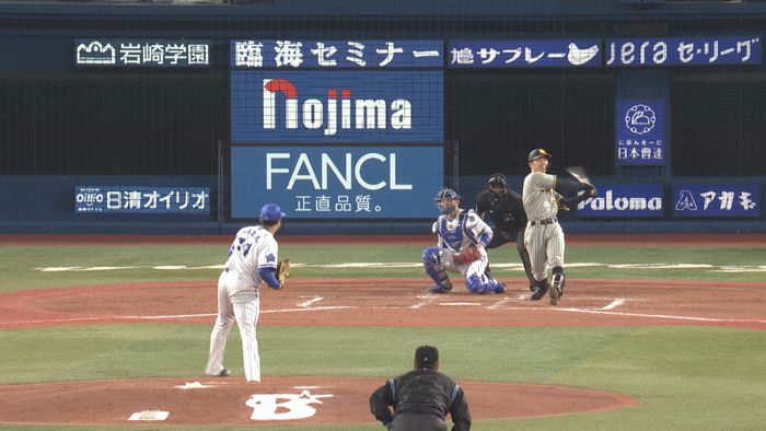 連敗脱出なるか!? スタメン起用の阪神ドラ6位・豊田寛 先制のチャンスも空振り三振