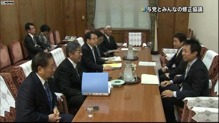 特定秘密保護法案、週明けも修正協議へ