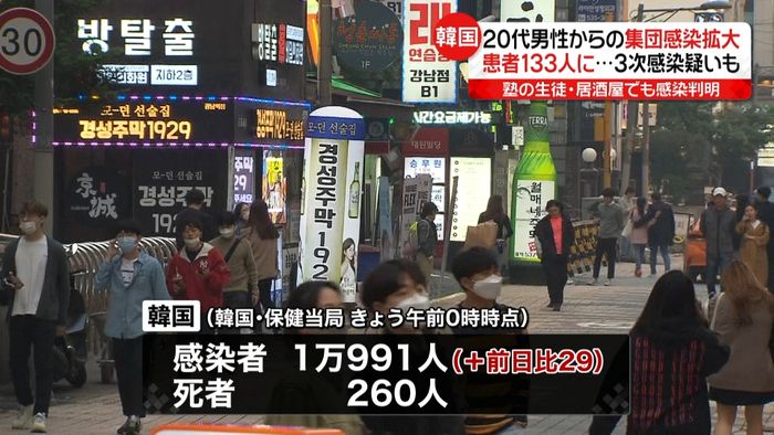 韓国では「3次感染」も 海外のコロナ事情