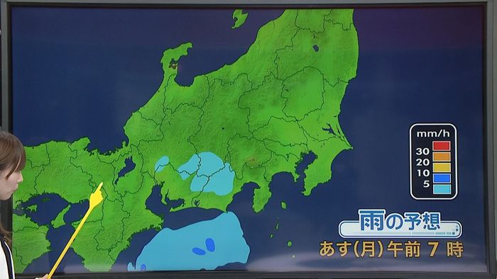 【天気】各地で雨　九州、四国、東北は晴れ