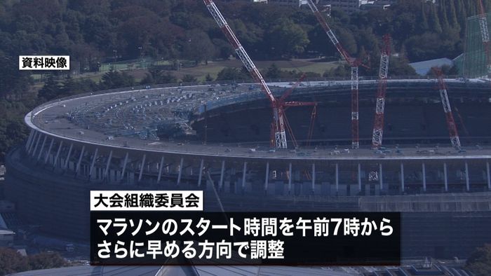 マラソン開始時間 さらに早める方向で調整