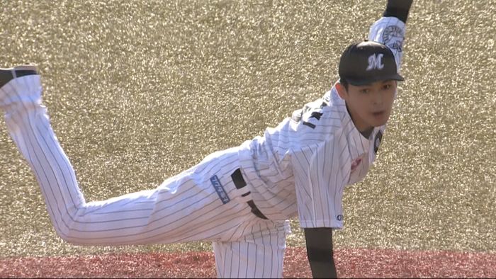 ロッテ佐々木朗希 6回10奪三振1失点