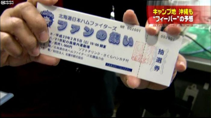 キャンプ地でも“佑ちゃんフィーバー”