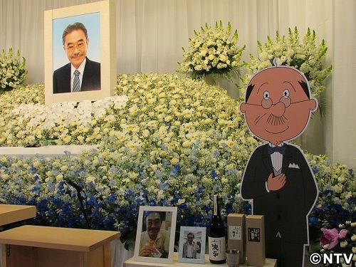 「波平さん」永井一郎さん通夜700人参列