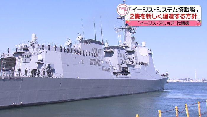陸上イージス代替策“イージス艦”建造へ