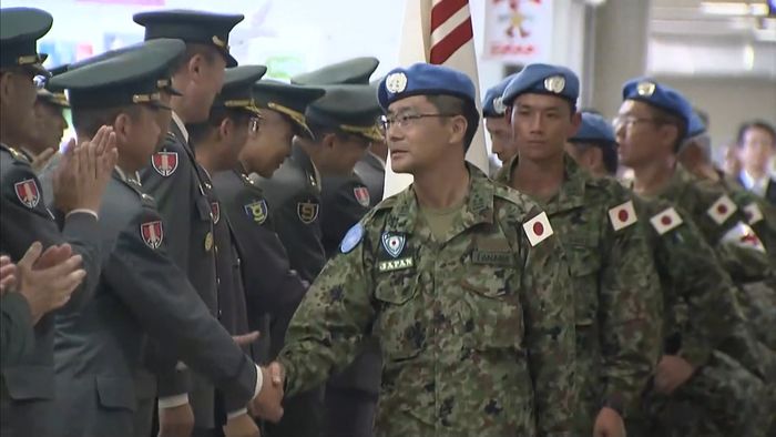 南スーダンPKO 陸自部隊が任務完了報告