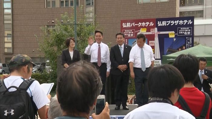 民進代表選 「野党共闘」考えの違い鮮明に