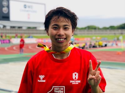 なでしこジャパン 田中美南 母の応援を胸に2ゴール Inac神戸をweリーグ初代女王に導く なでしこジャパン 田中美南 母の応援を胸に2ゴール Inac神戸をweリーグ初代女王に導く