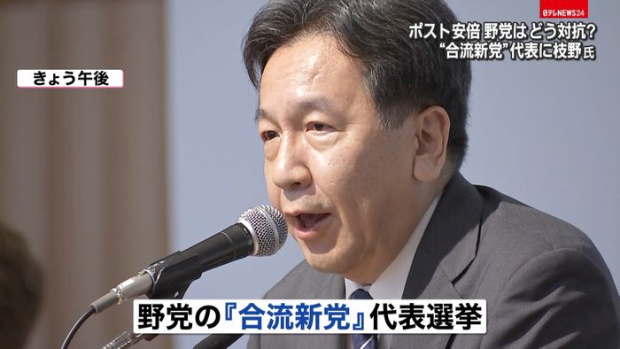 合流新党、新代表は枝野氏…若手に危機感も