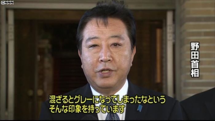 首相、維新・太陽の合流に疑問「グレーに」