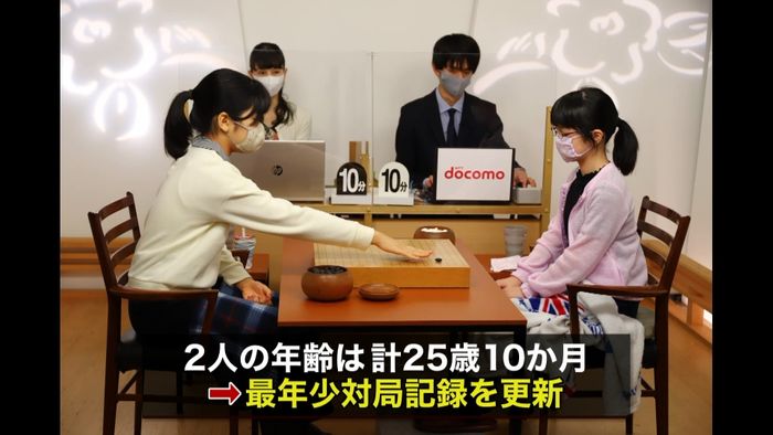 囲碁“最年少対局記録”更新 仲邑初段勝利