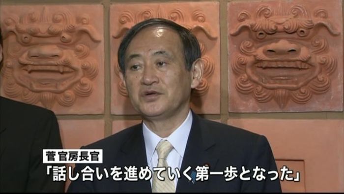 官房長官と翁長知事の会談 なぜこの時期に