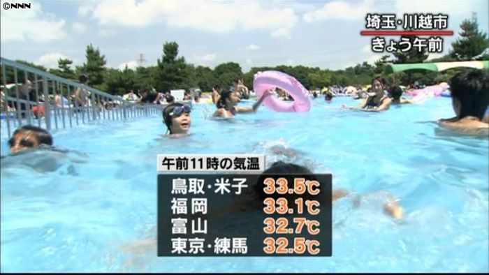 東北地方で梅雨明け 北陸・関東は猛暑日か
