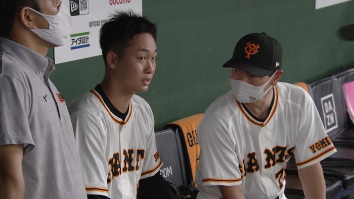 巨人・先発の山崎 「何とか最低限粘ることが出来ました」と粘りのピッチングで5回2失点で降板