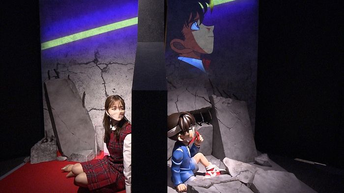 青山剛昌が語る 名探偵コナン ヒットの秘けつ 子供向けに作らない コナンムービー展では1997年劇場版 名探偵コナン 時計じかけの摩天楼 の名シーン を再現 画像詳細